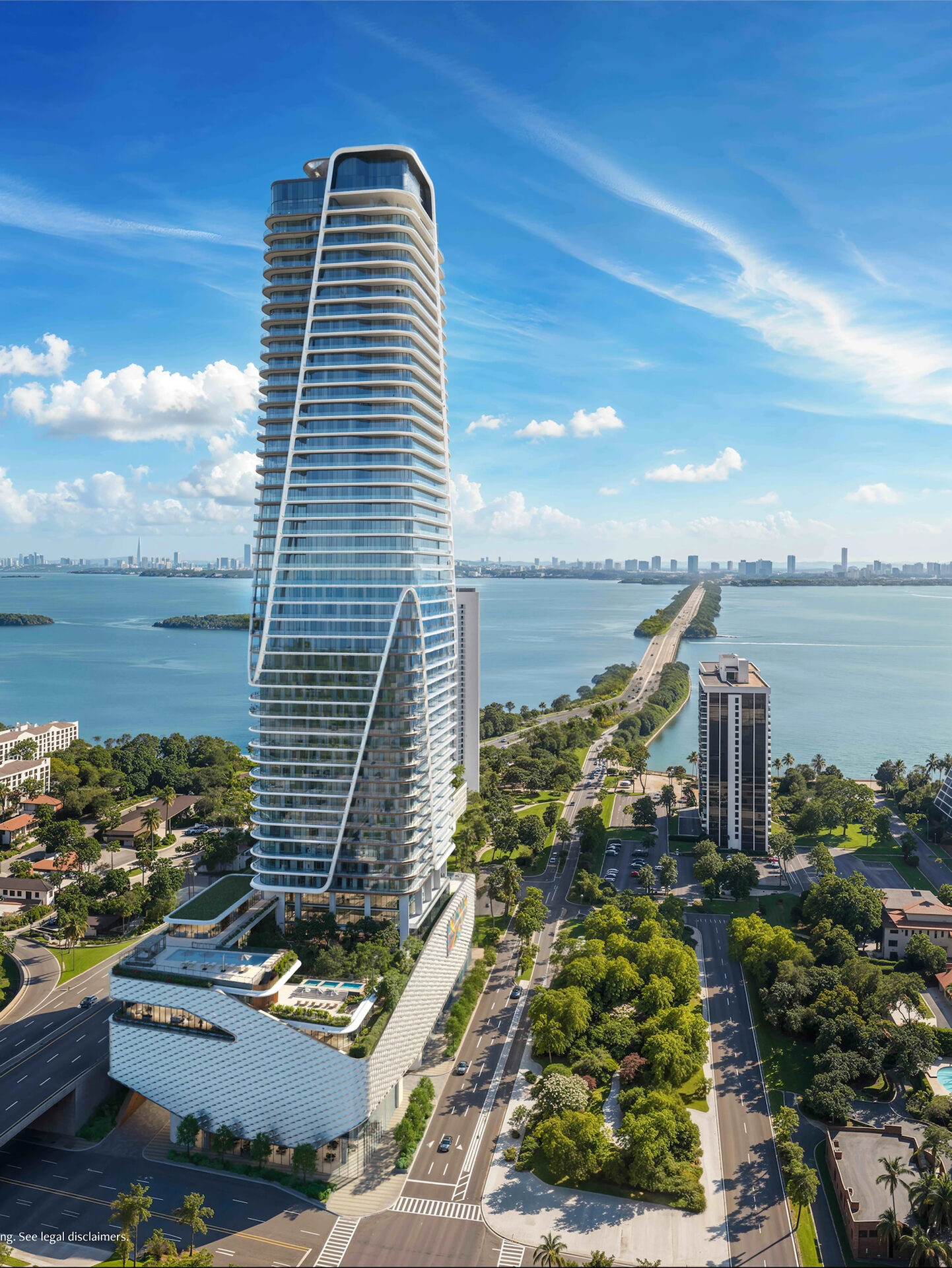 Anantara Miami tower exterior rendering